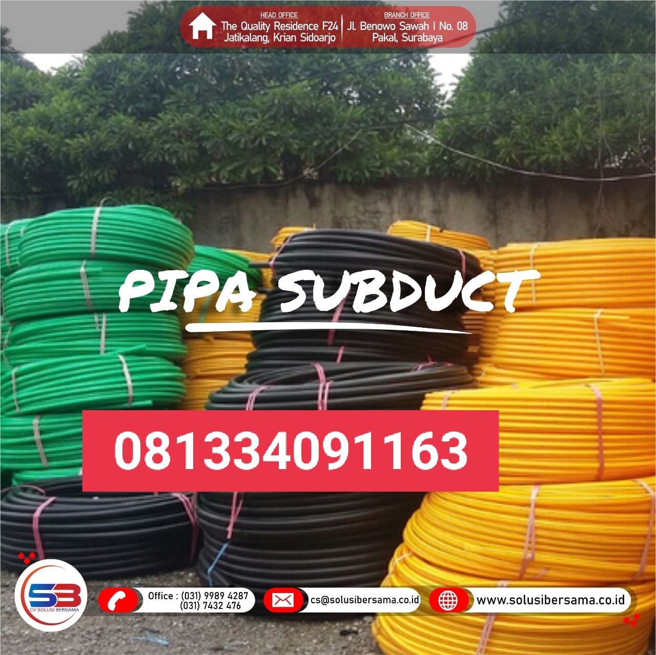 Daftar Harga Pipa HDPE PPR PVC Pipa HDPE Subduct Pelindung Kabel Daftar Harga Pipa HDPE PPR PVC